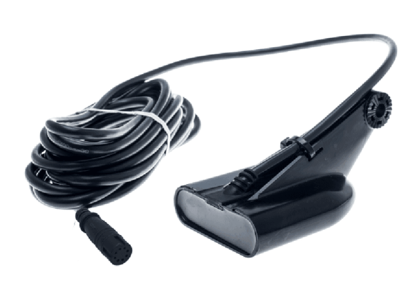 Lowrance HDI Skimmer® transducer 50/200/455/800kHz for Hook2* and Hook Reveal, with built in temp.